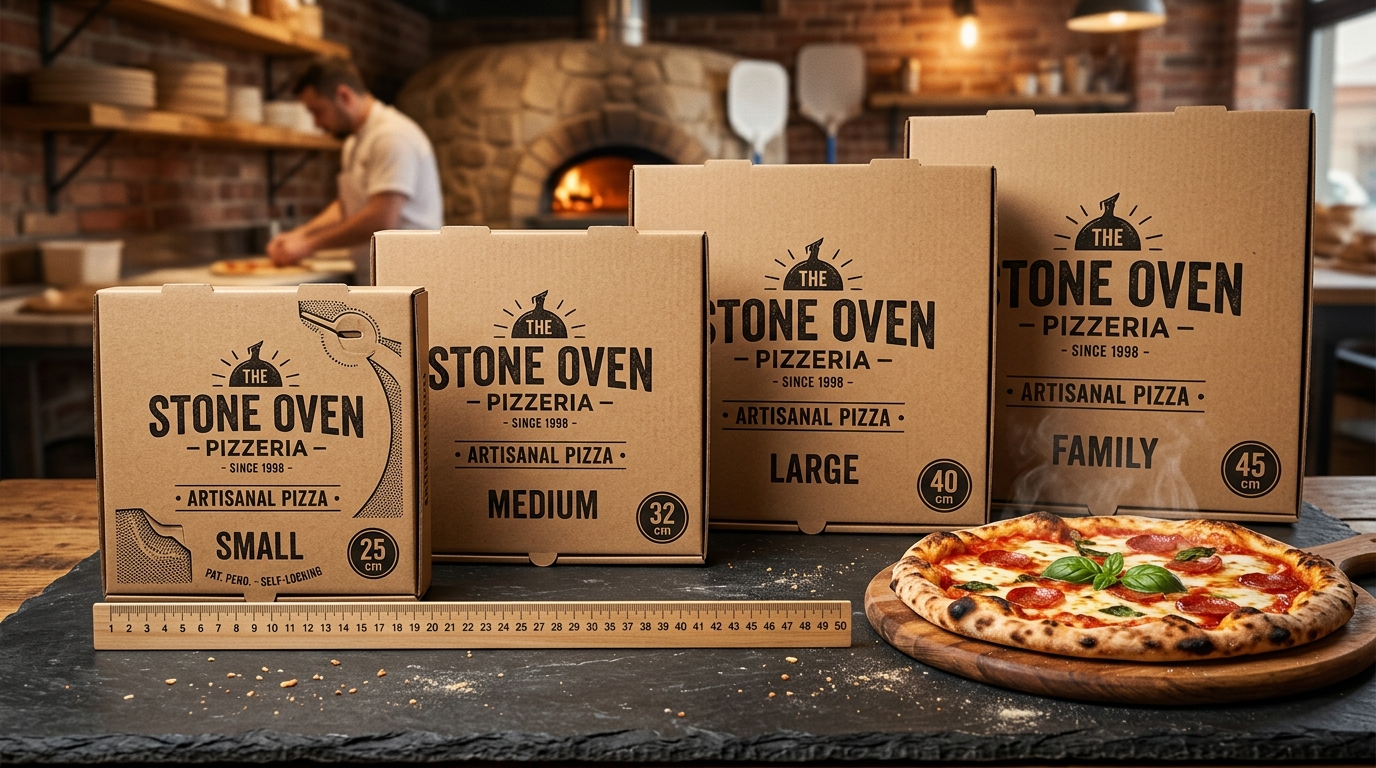 Pizza Kutusu Ölçüleri ve Ebat Rehberi: Restoranlar İçin Doğru Kutu Seçimi